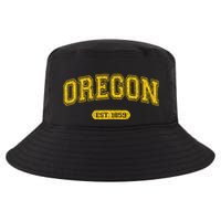Retro Schoolstyle Oregon 1859 Distressed Cool Comfort Performance Bucket Hat