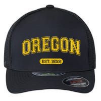 Retro Schoolstyle Oregon 1859 Distressed Flexfit Unipanel Trucker Cap