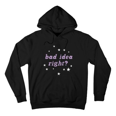 Retro Star Olivia Bad Idea Right Hoodie