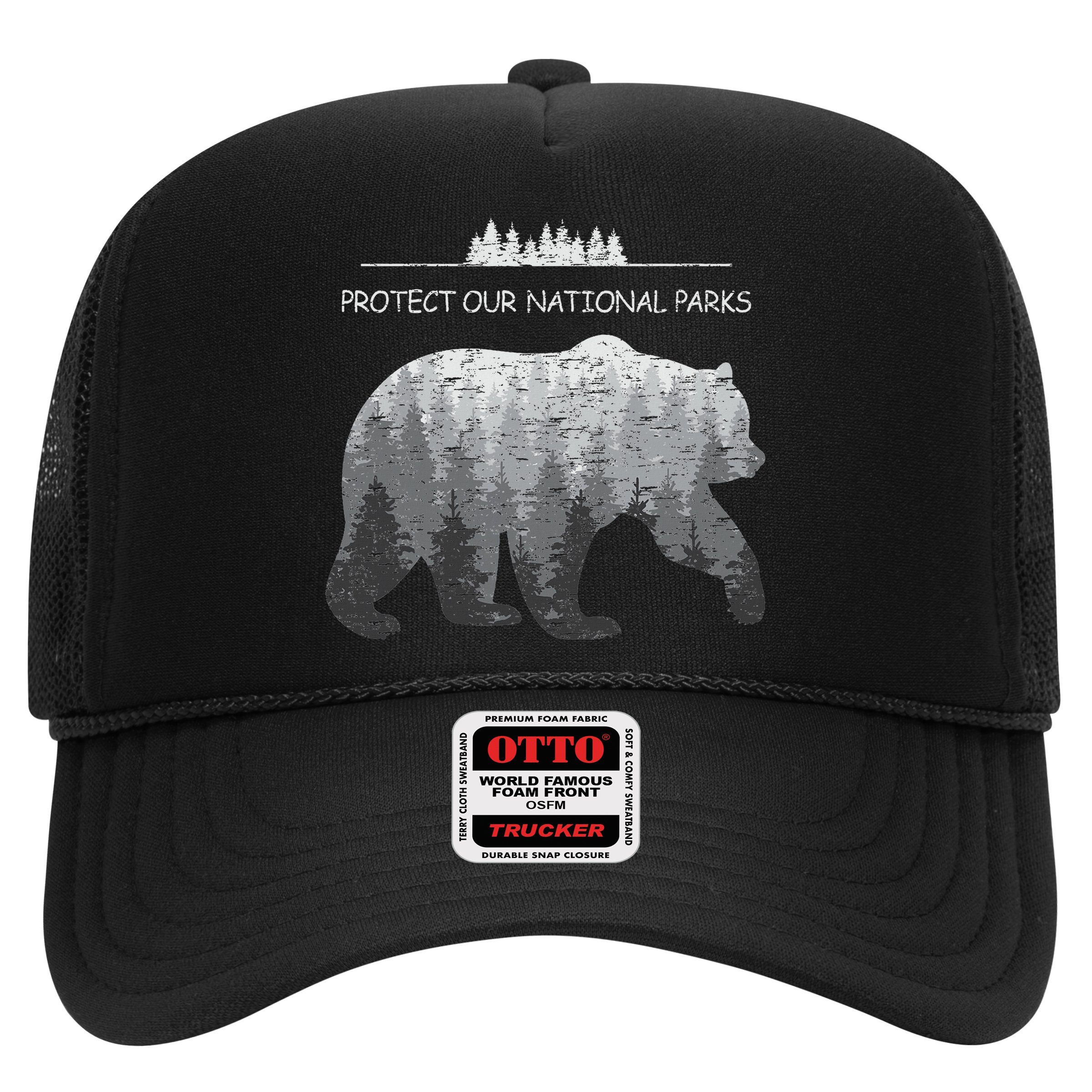Resist Save Our Parks Alt Us National Parks Bear Nature Hat