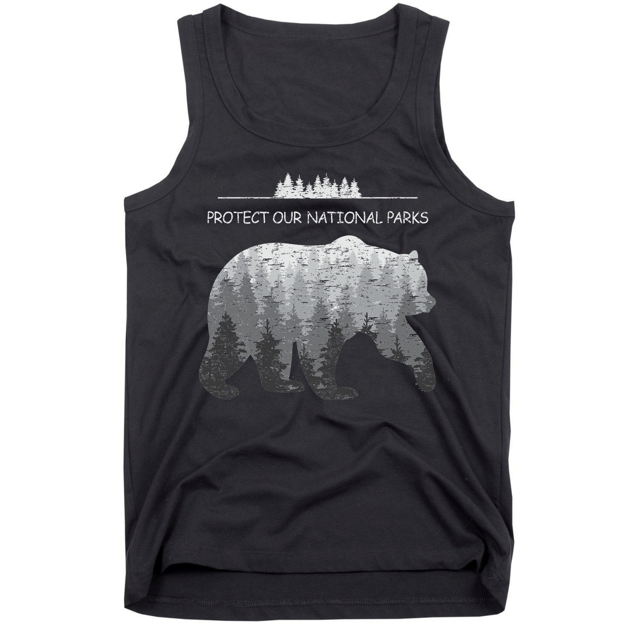 Resist Save Our Parks Alt Us National Parks Bear Nature Tank Top
