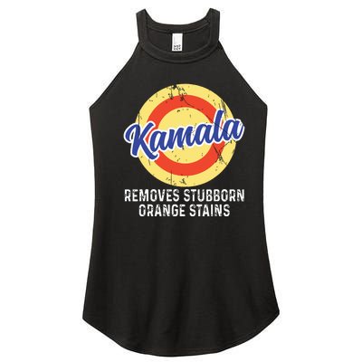 Removes Stubborn Orange Stains Funny Kamala 2024 Election Women’s Perfect Tri Rocker Tank