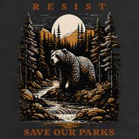 Resist Save Our Parks US National Parks Bear Nature Hat