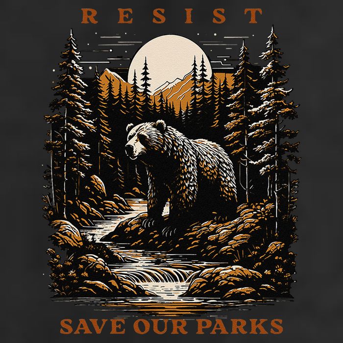 Resist Save Our Parks US National Parks Bear Nature Hat