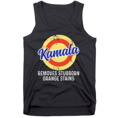 Removes Stubborn Orange Stains Funny Kamala 2024 Election Tank Top