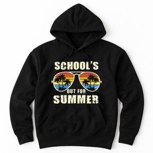 Retro Schools Out For Summer Last Day Of School Teacher Boy Hoodie