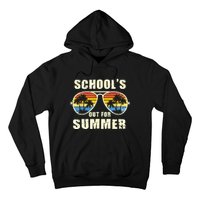 Retro Schools Out For Summer Last Day Of School Teacher Boy Hoodie