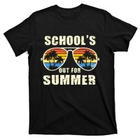 Retro Schools Out For Summer Last Day Of School Teacher Boy T-Shirt