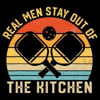 Real Stay Out of the Kitchen Vintage Pickleball Doggie Tank