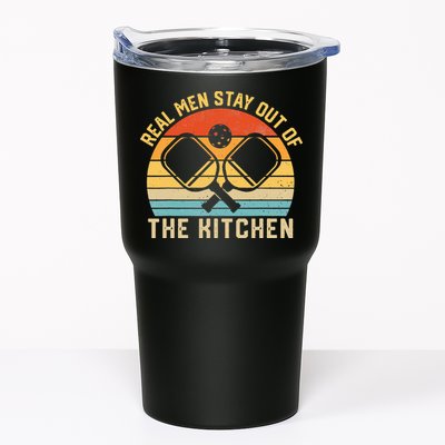 Real Stay Out of the Kitchen Vintage Pickleball Tumbler