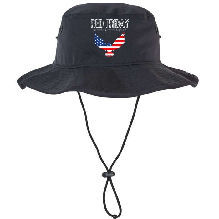 R.E.D. Support Our Troops Wear Red On Friday Bucket Hat