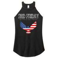 R.E.D. Support Our Troops Wear Red On Friday Women's Perfect Tri Rocker Tank