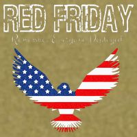 R.E.D. Support Our Troops Wear Red On Friday Garment-Dyed Women's Muscle Tee