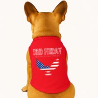 R.E.D. Support Our Troops Wear Red On Friday Doggie Tank
