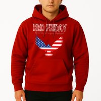 R.E.D. Support Our Troops Wear Red On Friday Hoodie