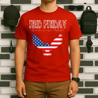 R.E.D. Support Our Troops Wear Red On Friday T-Shirt
