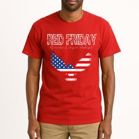 R.E.D. Support Our Troops Wear Red On Friday Tall T-Shirt