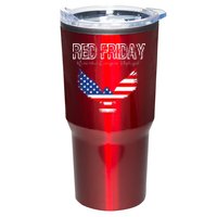 R.E.D. Support Our Troops Wear Red On Friday Tumbler