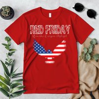 R.E.D. Support Our Troops Wear Red On Friday Premium T-Shirt