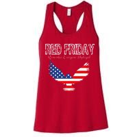 R.E.D. Support Our Troops Wear Red On Friday Womens Tank Top