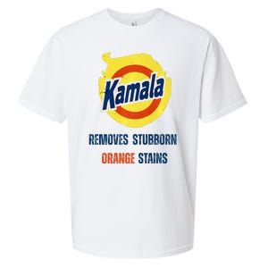 Removes Stubborn Orange Stains Anti Trump Kamala Harris Premium Sueded Cloud Jersey T-Shirt