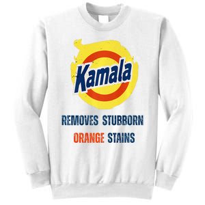 Removes Stubborn Orange Stains Anti Trump Kamala Harris Premium Sweatshirt