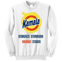 Removes Stubborn Orange Stains Anti Trump Kamala Harris Premium Sweatshirt