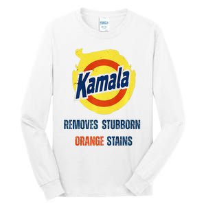 Removes Stubborn Orange Stains Anti Trump Kamala Harris Premium Tall Long Sleeve T-Shirt