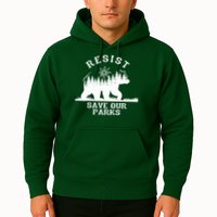 Resist Save Our National Parks Bear Nature Hoodie