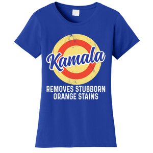 Removes Stubborn Orange Stains Funny Kamala 2024 Election Gift Women's T-Shirt