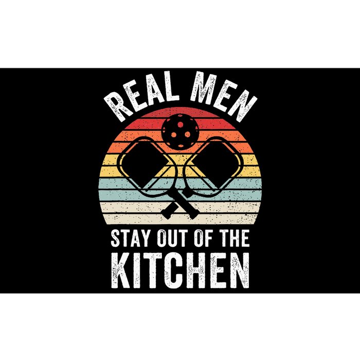 Real Stay Out Of The Kitchen Funny Pickleball Vintage Bumper Sticker