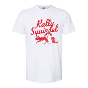 Rally Squirrel Ole Miss Football Team Lover Softstyle CVC T-Shirt