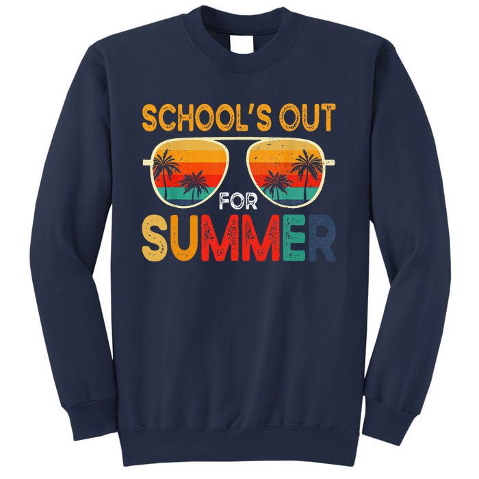 Retro Schools Out For Summer Last Day Of School Teacher Boy Cute Sweatshirt