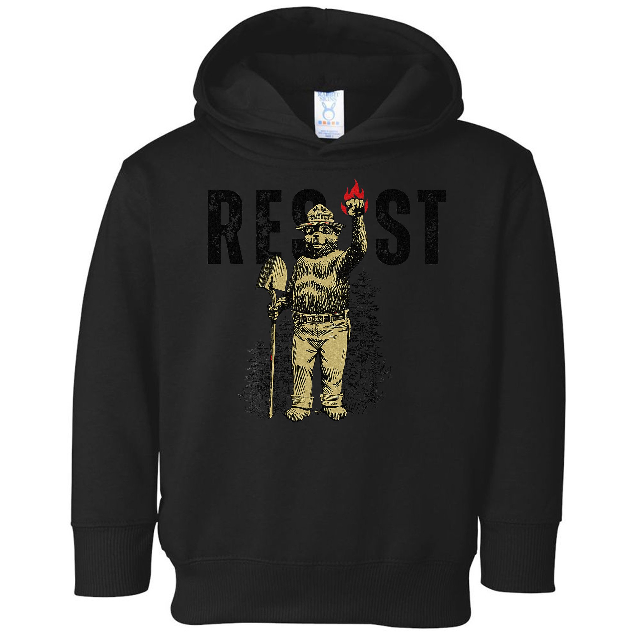 Resist Save Our Parks Support National Park Nature Lover Toddler Hoodie