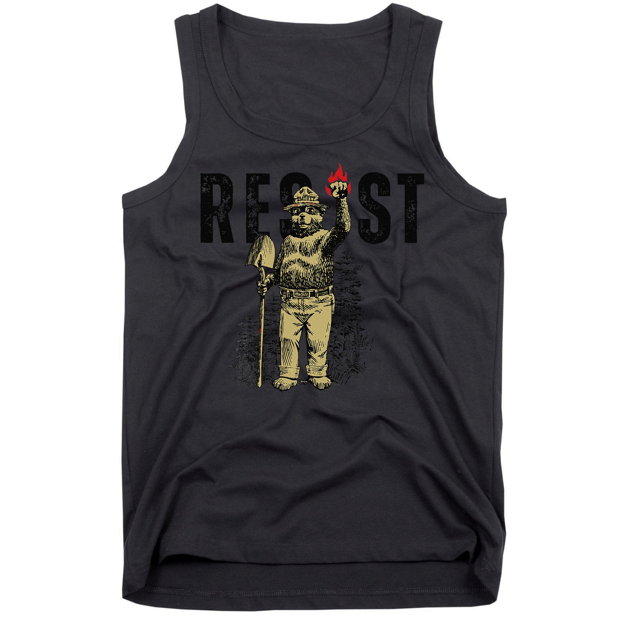 Resist Save Our Parks Support National Park Nature Lover Tank Top