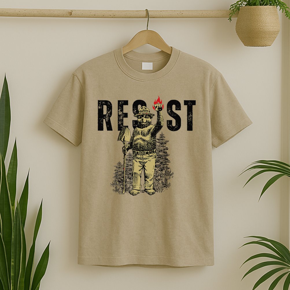 Resist Save Our Parks Support National Park Nature Lover T-Shirt