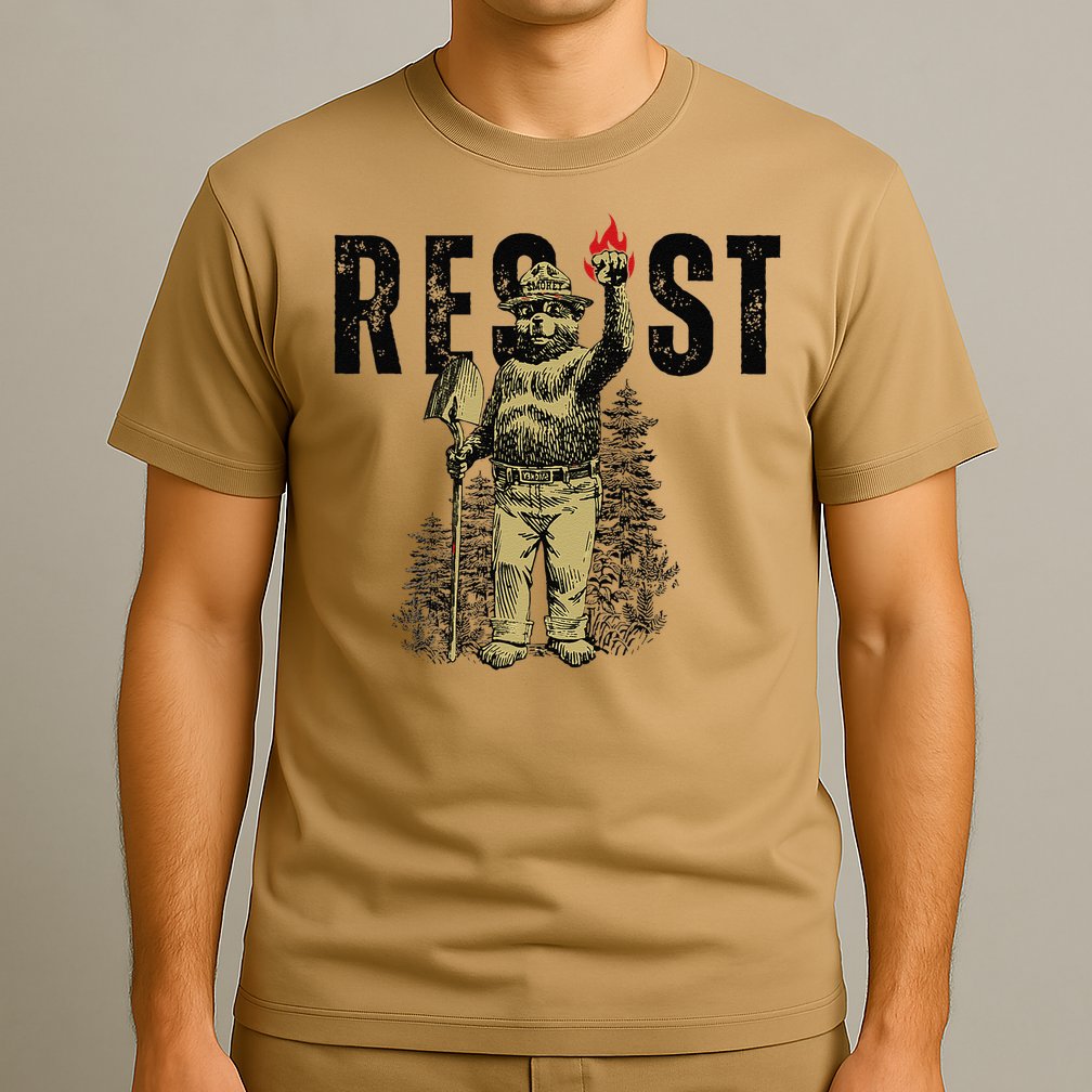 Resist Save Our Parks Support National Park Nature Lover T-Shirt