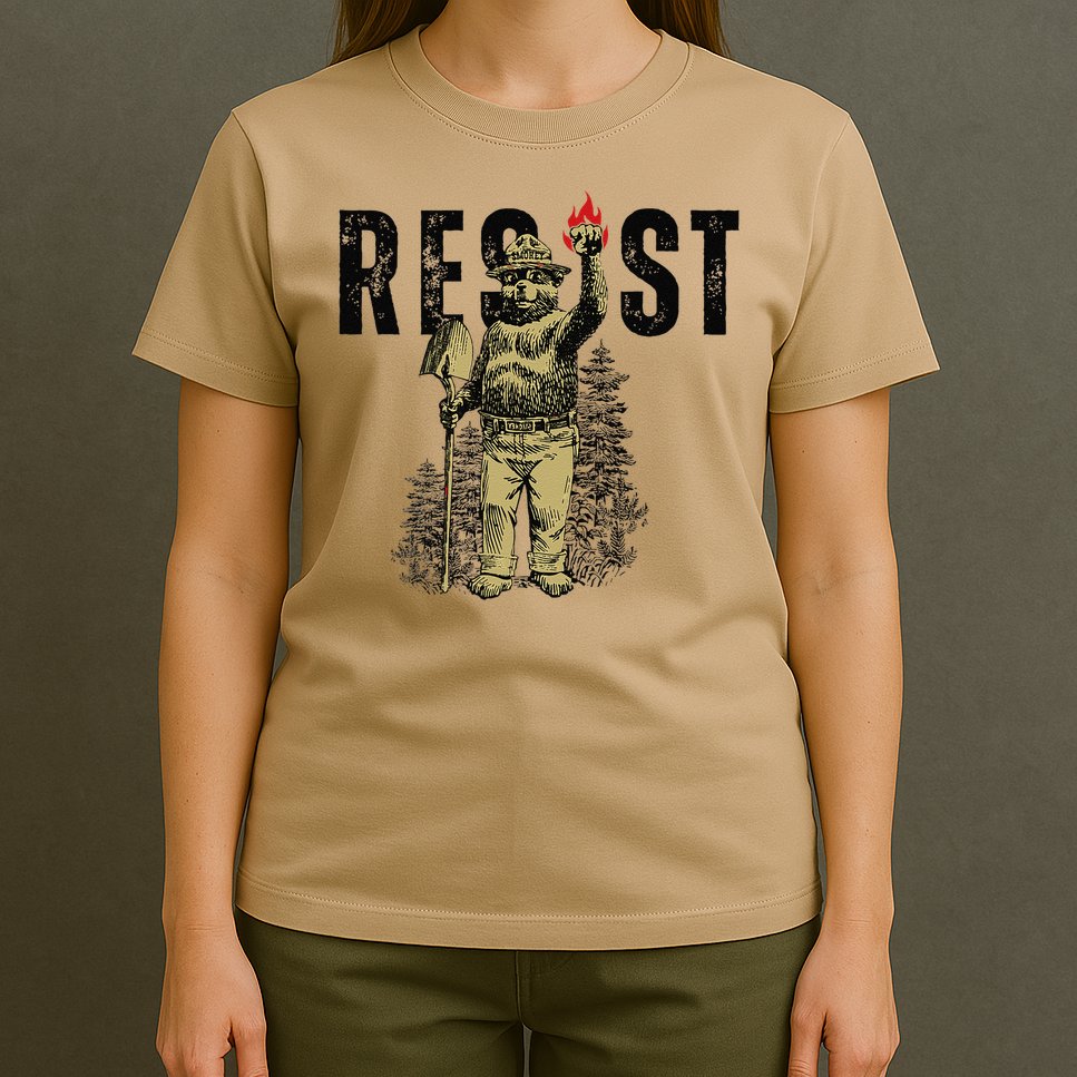 Resist Save Our Parks Support National Park Nature Lover T-Shirt