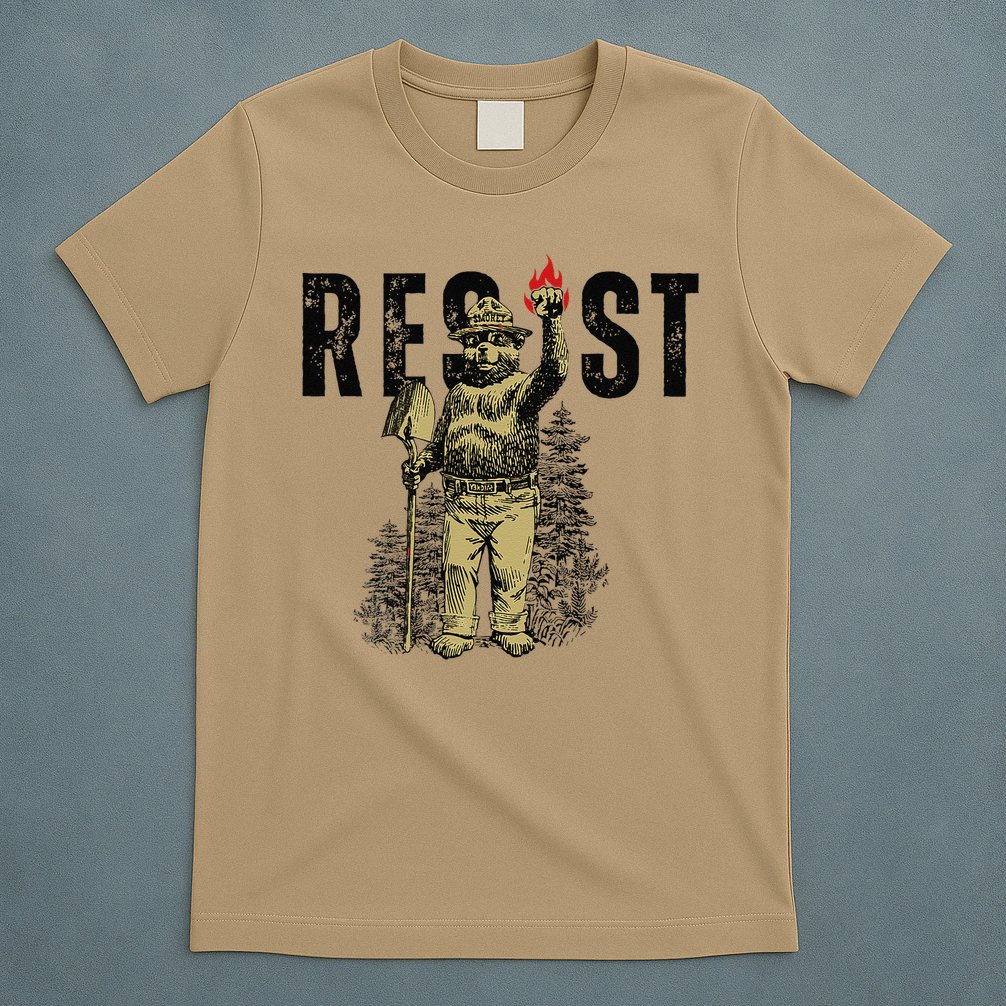 Resist Save Our Parks Support National Park Nature Lover T-Shirt
