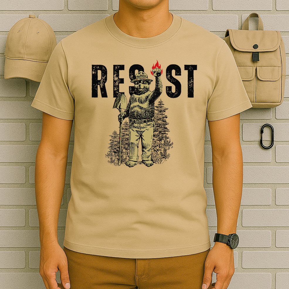 Resist Save Our Parks Support National Park Nature Lover T-Shirt