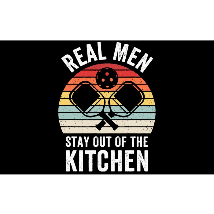 Real Stay Out of the Kitchen Funny Pickleball Vintage Bumper Sticker