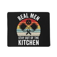 Real Stay Out of the Kitchen Funny Pickleball Vintage Mousepad