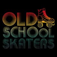Roller Skates Old School Vintage Derby Funky 70’s Party Backpack