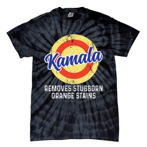 Removes Stubborn Orange Stains Funny Kamala 2024 Election Gift Tie-Dye T-Shirt