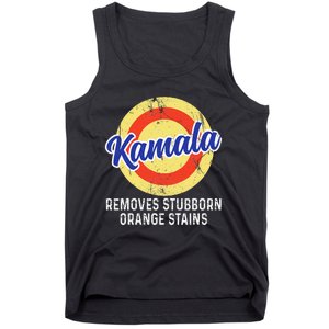 Removes Stubborn Orange Stains Funny Kamala 2024 Election Gift Tank Top