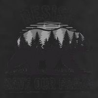 Resist Save Our Parks Bear Nature Conservation present Cool Comfort Performance Bucket Hat
