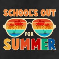 Retro Schools Out For Summer Garment-Dyed Heavyweight T-Shirt