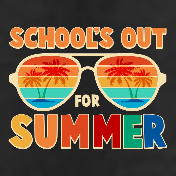 Retro Schools Out For Summer Garment-Dyed Heavyweight T-Shirt