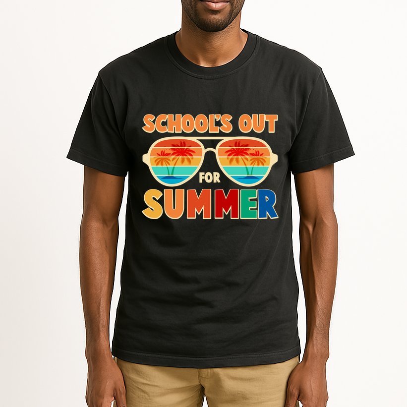 Retro Schools Out For Summer Tall T-Shirt