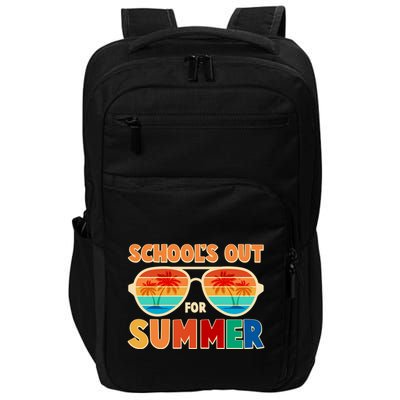 Retro Schools Out For Summer Impact Tech Backpack